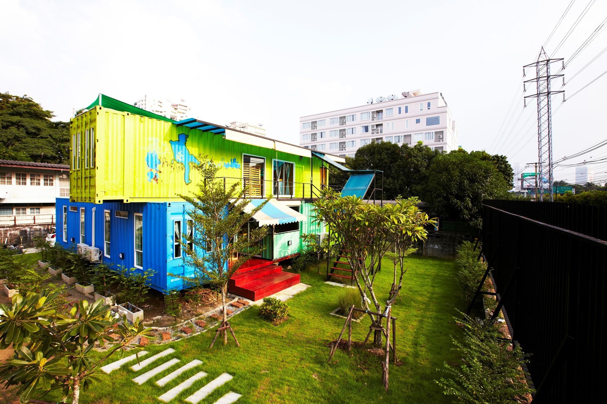 Wh Hostel Bangkok Exteriör bild